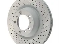 后制动盘，钻孔一体式，350x28mm。保时捷 997 I422 - 99735240503, 99735240603 - PRL39979, PRR39970